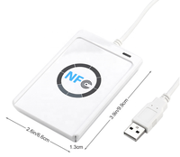 Stokta fabrika doğrudan tedarik orijinal toptan NFC kart 13.56 okuyucu yazar için MHz rfid kart akıllı kartlar