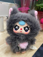 Boîte Mystère Bébé Série Trois Chats et Chiens Figurines en PVC Peluche Boîte Surprise Décoration Cadeau
