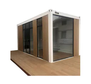 Saudi Arabia Hiện Đại Modular Đúc Sẵn Thiết Kế Bungalow Nhà Prefab Nhập Khẩu Container Nhà