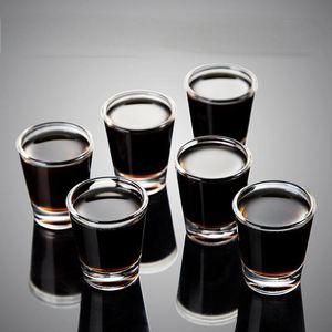 100 verres à shot transparents en forme de V personnalisés avec impression de logo, pour tequila et whisky, 2 oz - Product Image 2