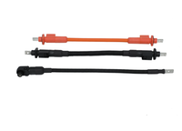 OEM Reines Kupfer PVC-Isoliertes Energiespeicher-Schrankverbindungskabel 35mm 250A IP65 2000V Motorrad-Solarsystem-Batteriegestell
