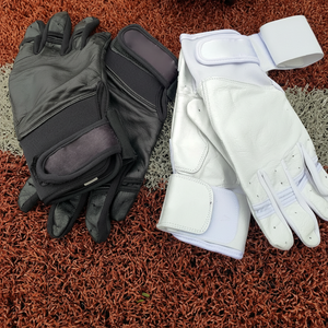 Vente chaude Couleur Personnalisée Jeunes Tailles Adultes Professionnel Antidérapant Durable Baseball Frappeur Gants D'entraînement Peau De Vache D'origine - Product Image 1