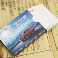 OEM ODM Vente en gros Imperméable à l'eau Impression de logo personnalisé Linge de table Poker Papier vierge marqué Sublimation Cartes à jouer avec boîte