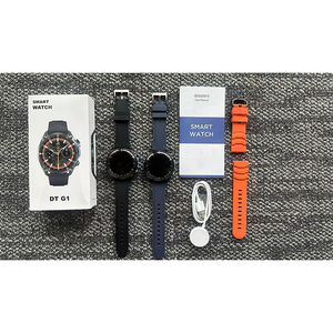 Definite Smart <b>Watch</b> DT G1 <b>GPS</b> Sports IP68 Waterproof AMOLED 50mm Steel Case MIL-STD 810H LED Flashlight Altimeter Barometer - Product Image 1