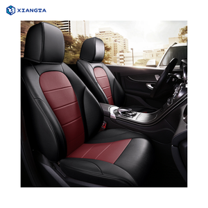 Housse de siège de voiture de luxe en cuir Xiangta pour <span class=keywords><strong>Mercedes</strong></span> <span class=keywords><strong>Classe</strong></span> C 2015-2021 Logo personnalisé Toutes saisons - Product Image 1