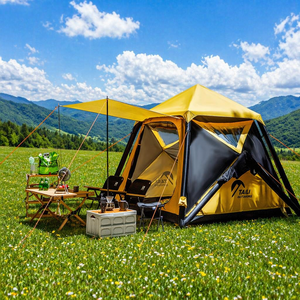 Tente gonflable extérieure de grande toile de haute qualité tente de <span class=keywords><strong>camping</strong></span> imperméable portative avec <span class=keywords><strong>le</strong></span> grand espace - Product Image 1