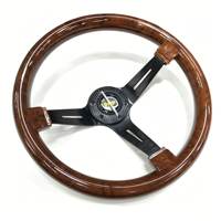 Volant de course rétro en bois de pêche Beidouxing Langdi pour modification automobile Jetta Santana Santana 14 pouces 15 pouces Zhejiang