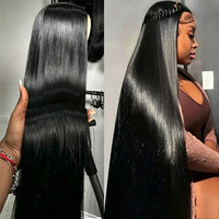 Mavis Precision 250 Density Remy Burmese Hair for Lace Full Lace Wig Baby Hair Pre Plucked Transparent Lace Glueless Kit-All