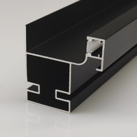 Profilé en alliage d'aluminium de la série High Modern Led 6000, surface anodisée T5 durable, moulure d'angle de plafond de qualité supérieure, éclairage LED 3500K