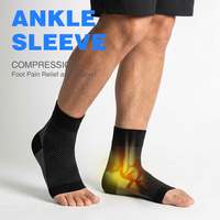 Chaussettes pour fasciite plantaire, Manchons de compression et de soutien pour la cheville et la voûte plantaire, Manchons de compression pour le pied, Tendinite d'Achille