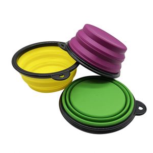 Tazón Portátil Retráctil para Perros, Tazón Plegable de Silicona para Gatos, Comedero Retráctil para Perros con Logotipo Personalizado, Tazón Promocional para Comida de Gatos para Mascotas - Product Image 2