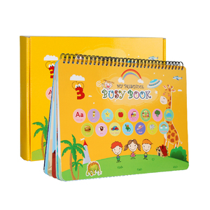 <span class=keywords><strong>Best</strong></span>-<span class=keywords><strong>seller</strong></span> Conception personnalisée Ensembles de livres occupés interactifs pour tout-petits <span class=keywords><strong>Livre</strong></span> occupé Montessori préscolaire 30 thèmes <span class=keywords><strong>Livre</strong></span> silencieux - Product Image 3