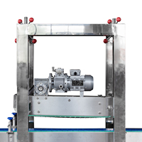 Chaîne de convoyeur en acier inoxydable 304, machine de pressage semi-automatique avec moteur, capuchon antivol pour bouteilles en verre, presse-bouchon