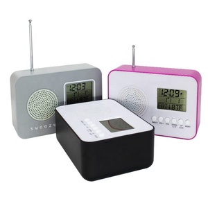Radio Digitale Portatile da Comodino con Antenna FM, Sveglia con Funzione Snooze e Calendario - Product Image 6