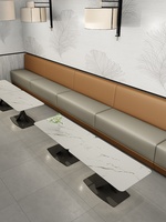 Canapé de bar sur mesure, restaurant, café, snack-bar, salon de thé, restaurant de hot pot, ensembles de tables et de chaises