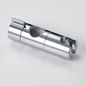 Support de <span class=keywords><strong>Douche</strong></span> <span class=keywords><strong>Universel</strong></span> Réglable pour Barre Coulissante de 18-25mm de Diamètre, en ABS Chromé Rond, Support de <span class=keywords><strong>Douche</strong></span> à 3 Positions, Usage Commercial - Product Image 3