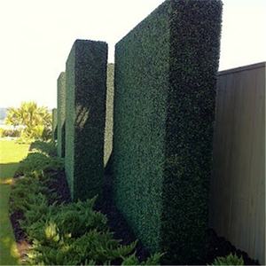 Césped <span class=keywords><strong>Artificial</strong></span> Verde, Resistente <span class=keywords><strong>a</strong></span> los Rayos UV, Pared de Césped <span class=keywords><strong>Artificial</strong></span> de Boj para Cercas de Privacidad y Decoración de Jardines - Product Image 5