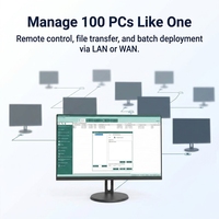 Infraestructura para el Aula: PC Todo en Uno de 24 Pulgadas con Core i7 para Laboratorio Informático Escolar con Gestión Centralizada y Restauración Instantánea del Sistema