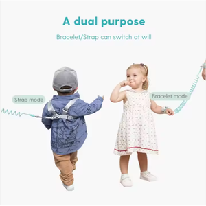 Green Toddlers Leash Anti Lost Wrist Link <span class=keywords><strong>Child</strong></span> <span class=keywords><strong>Kids</strong></span> <span class=keywords><strong>Safety</strong></span> Harness <span class=keywords><strong>Kids</strong></span> <span class=keywords><strong>Walking</strong></span> Wristband Assistant Strap <span class=keywords><strong>Belt</strong></span> - Product Image 6