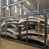 Silo Verticale in Acciaio con Serbatoio per Cemento Imbullonato, Silo per Cemento su Misura con Capacità 1000-1500T, per Progetti su Larga Scala all'Estero