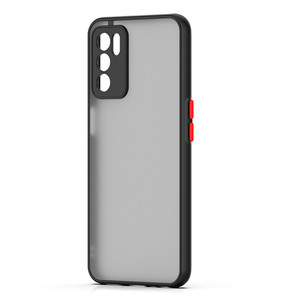 <span class=keywords><strong>Funda</strong></span> trasera translúcida mate para teléfono <span class=keywords><strong>Oppo</strong></span> A16, tpu, pc, protector de cámara, precio barato - Product Image 6