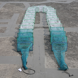 Boîte <span class=keywords><strong>de</strong></span> Culture <span class=keywords><strong>de</strong></span> boue pliable, bac à poissons avec cadre en fil d'acier, pièges à poissons, pour la vente, bon marché - Product Image 3