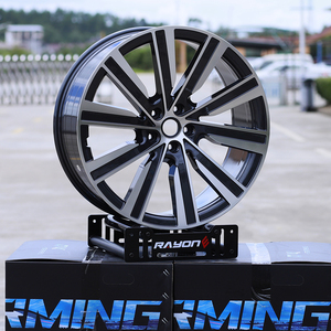 ล้อหน้าเครื่องจักร22X9.5 23X9.5นิ้ว5X108 5X120การไหลของล้อรถโดยสารขอบเดิมสำหรับรถแลนด์โรเวอร์ - Product Image 6