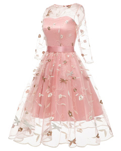 <span class=keywords><strong>Robe</strong></span> <span class=keywords><strong>de</strong></span> <span class=keywords><strong>demoiselle</strong></span> d'honneur en Organza, manches trois-quarts, dentelle brodée, tulle, trois couches, longues robes <span class=keywords><strong>de</strong></span> <span class=keywords><strong>demoiselle</strong></span> d'honneur - Product Image 3