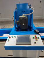 Machine d'affûtage de couteaux à surface droite linéaire automatique électromagnétique personnalisée en usine, machine à affûter les couteaux en contreplaqué CNC