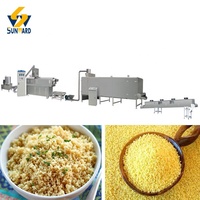 Équipement de production de couscous de perles, fabricant de couscous Ptitim, ligne de production automatique d'extrusion de couscous de riz artificiel