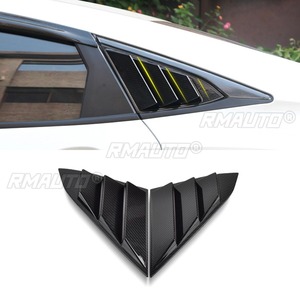 Car Side Rear <b>Window</b> Louver Shutter <b>Cover</b> Body Kit For Honda Civic 10th Gen Car Accessories - Product Image 2