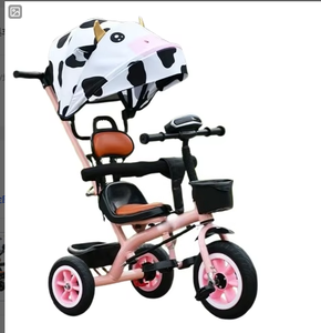 Grand tricycle pour enfants avec siège souple, poussette-vélo pour bébé, vélo pour bébé - Product Image 6