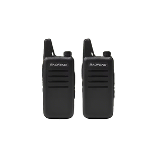 2 radios bidireccionales Baofeng VT-C2 Mini Walkie Talkie de 2W/0.5W, 16 <span class=keywords><strong>canales</strong></span> <span class=keywords><strong>PMR</strong></span> FRS sin licencia, UHF con VOX y carga Tipo-C - Product Image 1