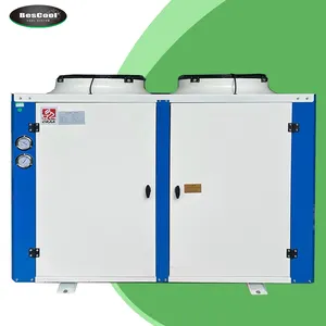 价格冷室制冷机组定制工业制冷冷凝机组8HP 72000BTU冷凝机组
