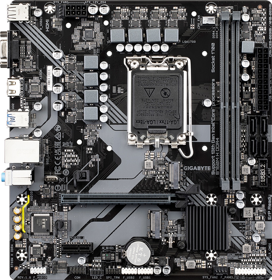 GIGABYTE B760M-H DDR4