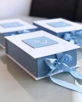 Boîte cadeau pliante de luxe personnalisée avec fermeture magnétique, boîte d'emballage en carton durable pour bijoux, cosmétiques, boîtes de dragées de mariage