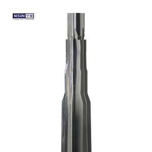 Alesatore per macchina in metallo duro solido personalizzato alesatore in metallo duro a 6 scanalature con codolo dritto con piloti - Product Image 1