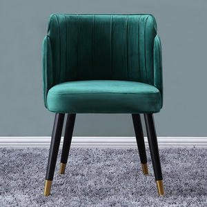 เก้าอี้รับประทานอาหารกำมะหยี่หรูหราทันสมัย ปรับแต่งได้ตามต้องการ เหมาะสำหรับบ้านและร้านอาหาร - Product Image 4