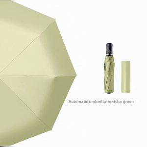 Paraguas Plegable Automático de Tres Pliegues con Tela Anticolisión, Logotipo Personalizado, Protección Solar, Regalo Publicitario, Diseño Moderno 8 - Product Image 4