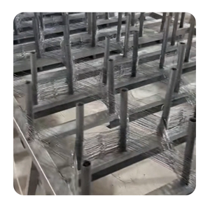 Barrières non explosives discrètes Piste <span class=keywords><strong>de</strong></span> réservoir Enroulement Filet <span class=keywords><strong>de</strong></span> fil métallique Enchevêtrement d'obstacles à faible visibilité - Product Image 6
