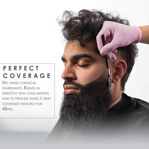 <span class=keywords><strong>Colore</strong></span> <span class=keywords><strong>temporaneo</strong></span> della barba <span class=keywords><strong>per</strong></span> barbe nere facili da applicare e nessuna miscelazione richiesto <span class=keywords><strong>colore</strong></span> dei <span class=keywords><strong>capelli</strong></span> Private Label personalizzato - Product Image 3