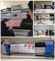 Máquina de Pintura Uv Yotta H3200 H1800 Impresora de Inyección de Tinta Uv Publicitaria de 10 pies Impresora Led Uv de 3.2 m para Vallas Publicitarias Rollo a Rollo