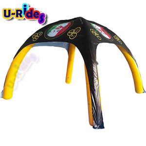 Pvc hermético personalizado diseña y fabrica refugios inflables carpas de cúpula de araña estructuras de emergencia con pared - Product Image 3