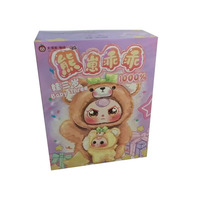 Bébé trois oursons obéissants 1000% grande peluche série boîte aveugle jouets à la mode ornement poupée cadeaux