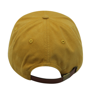 Gorra de 6 Paneles de Pana con Visera Plana y Logotipo Personalizado, Venta al por Mayor, Gorra con Parche de Cuero y Correa de Cuero, Fabricante - Product Image 3