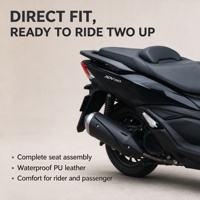 Coussin de siège et dossier de moto, design ergonomique confortable pour Honda NSS 350
