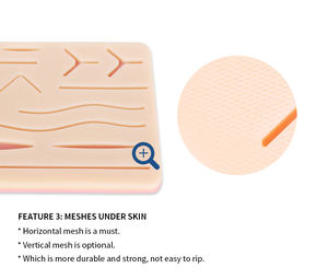 <span class=keywords><strong>Kit</strong></span> chirurgical chaud bon marché <span class=keywords><strong>Kit</strong></span> de formation pratique de suture avec mannequin et tampon en silicone - Product Image 5