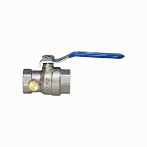 Vanne à boisseau sphérique PN16 avec vidange Dn25 - Product Image 2