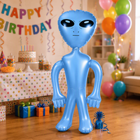 Alien gonflable géant en PVC, décoration de fête d'Halloween et d'anniversaire, taille et couleur personnalisables