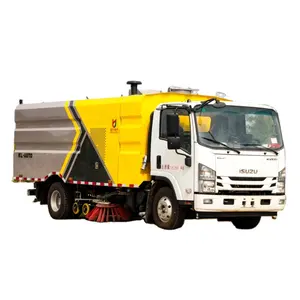 China can customize 4*2 Wuxi Suzuki 5 cu.ft. Sweeper Road Cleaning Vehicle City Sanitation Vehicle